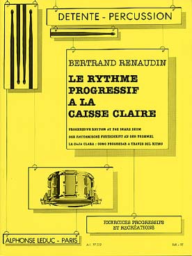 Illustration de Le Rythme progressif à la caisse claire