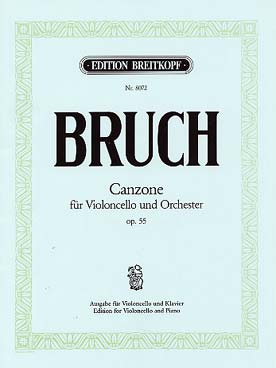Illustration bruch canzone op. 55