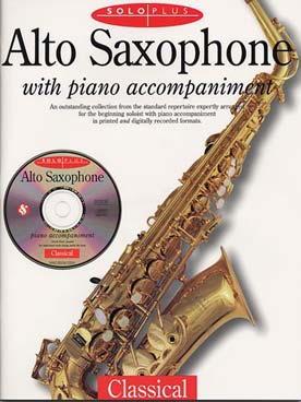 Illustration solo plus classical avec cd saxophone