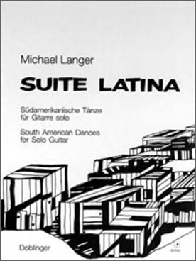 Illustration langer suite latina