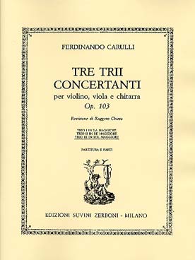 Illustration carulli trio op. 103 n° 3 vl,alto & guit
