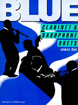 Illustration de Blue duets for clarinette et saxophone