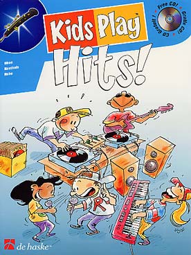 Illustration kids play hits avec cd