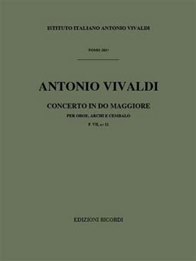 Illustration de Concerto en do RV 450 F VII/11 - pour hautbois, cordes & basse continue