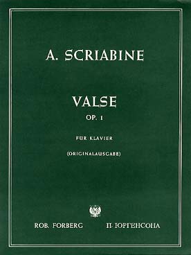 Illustration de Valse op. 1