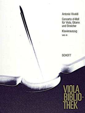 Illustration vivaldi concerto  pour alto/guit. rv 540