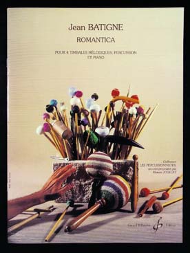 Illustration de Romantica pour 4 timbales mélodiques, percussion et piano (2 instrumentistes)