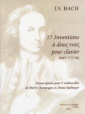 Illustration bach js inventions a 2 voix bwv 772-786