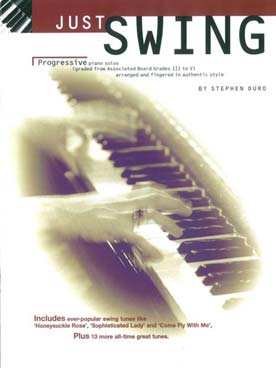 Illustration de JUST SWING progressive piano solos