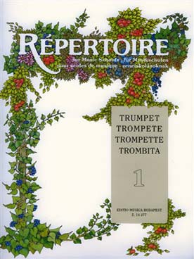 Illustration repertoire pour trompette