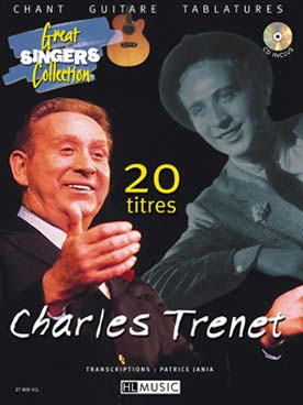 Illustration trenet 20 titres avec cd (v/g)