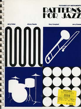 Illustration de Patterns for jazz for bass clef