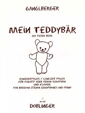 Illustration de Mein Teddybär pour basson (saxophone) et piano
