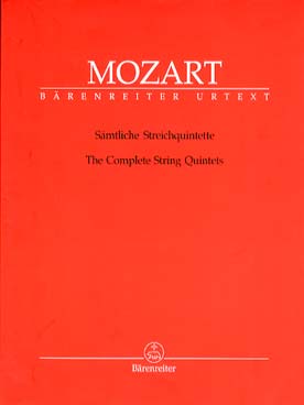 Illustration de Quintettes à cordes K 174, 406, 515, 516, 593, 614