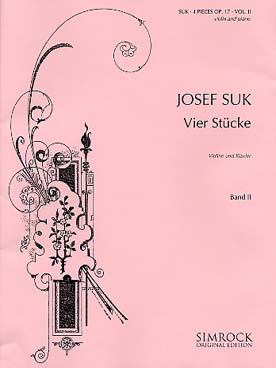 Illustration suk pieces (4) op. 17 vol. 2