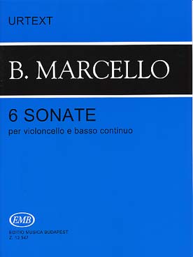 Illustration marcello 6 sonates op 1