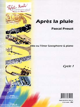 Illustration de Après la pluie (saxophone alto ou ténor)