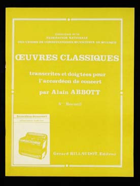 Illustration de ŒUVRES CLASSIQUES Vol. 5