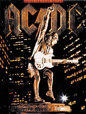 Illustration ac/dc stiff upper lip (tab)