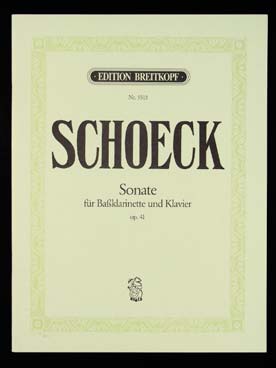 Illustration schoeck sonate op. 41