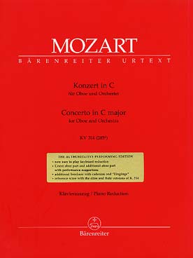 Illustration mozart concerto k 314 en do maj