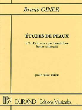 Illustration giner etude de peaux n° 1 :in terra pax