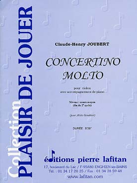 Illustration de Concertino molto