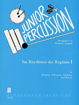 Illustration de Im rythmus des Ragtime - Vol. 1 pour xylophone (ou vibraphone ou marimba) et piano