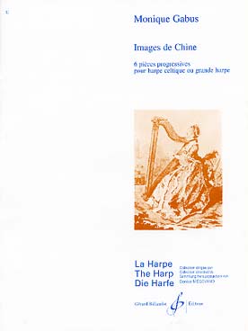 Illustration de Images de Chine : 6 pièces progressives pour harpe celtique ou grande harpe