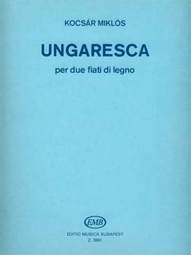 Illustration de Ungaresca pour 2 clarinettes