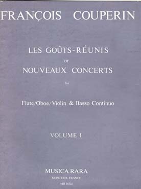 Illustration couperin les gouts reunis vol. 1