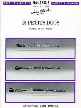 Illustration 15 petits duos classiques hautbois/cor 