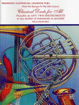 Illustration classical for all : duets trombone