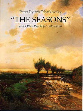 Illustration tchaikovsky the seasons and other works