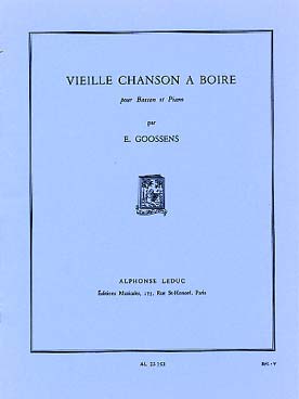 Illustration goossens vieille chanson a boire