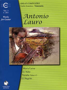 Illustration de Guitar works (éd. Caroni, révision Díaz) - Vol. 3 : Maria Luisa - El Nino - Natalia - El Negrito