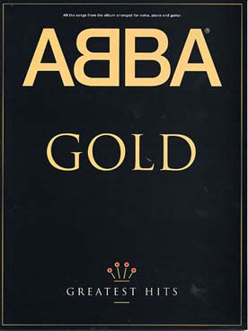 Illustration abba gold greatest hits p/v/g