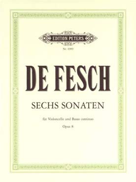 Illustration fesch 6 sonates op 8