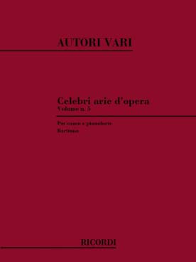 Illustration celebres airs d'opera v5 : baryton