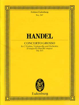 Illustration de Concerto grosso op. 6 N° 5 en ré M