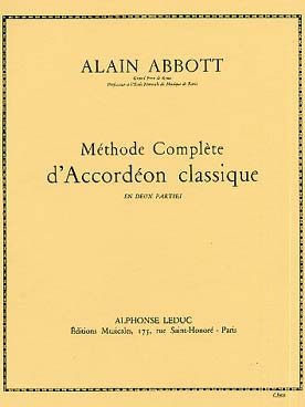 Illustration abbott methode complete d'accordeon v. 2