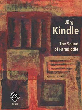 Illustration kindle the sound of paradiddle