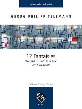 Illustration telemann fantaisies (12) vol. 1