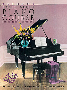 Illustration de Alfred's basic adult piano course - vol. 1 + CD