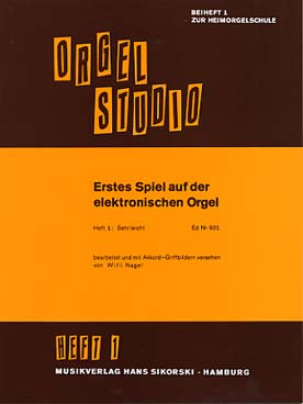 Illustration de Erstes Spiel auf der elektronischen Orgel - Vol. 1