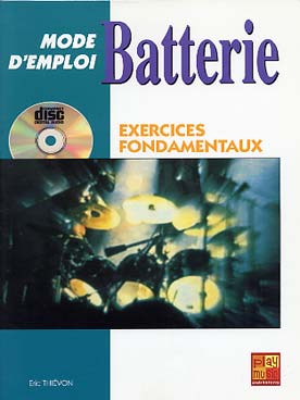 Illustration de Batterie mode d'emploi avec CD - Exercices fondamentaux