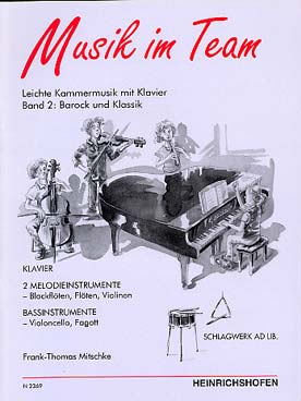 Illustration musik im team vol. 2 