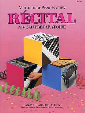 Illustration de Méthode de piano - Récital niveau préparatoire