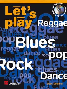 Illustration de Let's play reggae - blues - pop - rock - dance, avec CD inclus - Saxophone soprano ou ténor