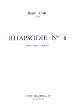 Illustration absil rhapsodie n° 6 op 120